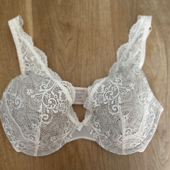 Third Love Lace Contour Plunge Bra 34E - Picture 9 of 10